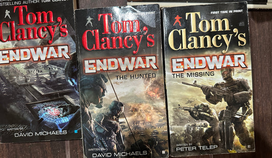 Tom Clancy 3 book End War series