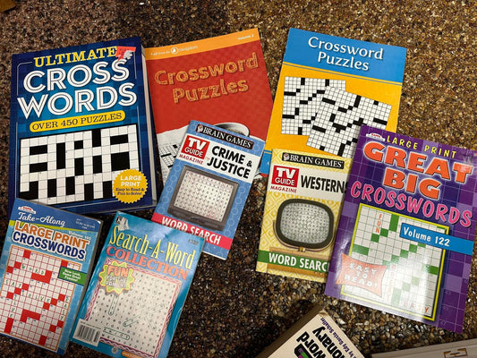 Puzzle Book Lot