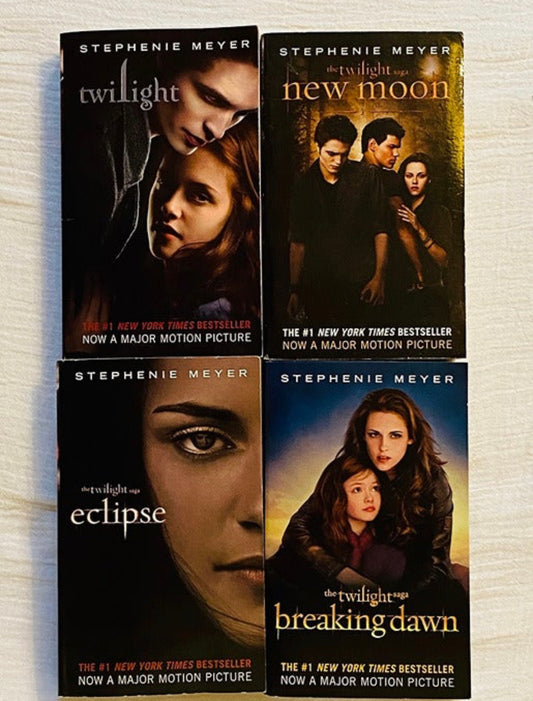 The Twilight Saga by Stephenie Meyer Books 1-4