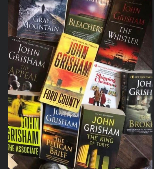 Random John Grisham book bundle